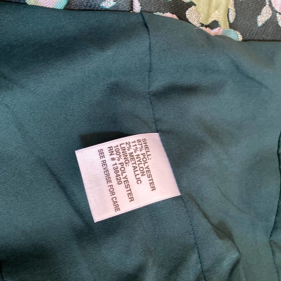 NWT ETCETERA Blazer In Bloom Print, size 2 - Picture 13 of 16